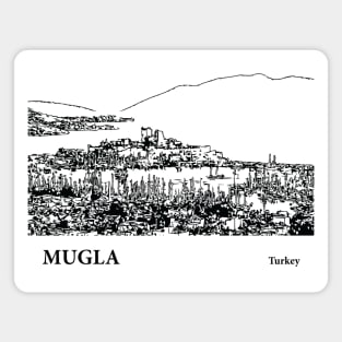 Mugla Turkey Magnet